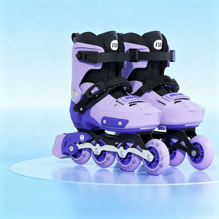 Entry-level inline skating shoes